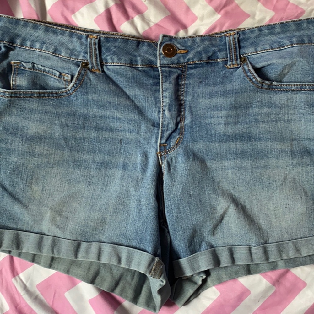 Time and Tru jean shorts